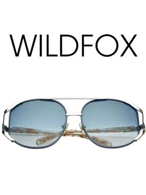 Wildfox Dynasty Sunglasses with Case | Coconut MSRP 199 BNIB